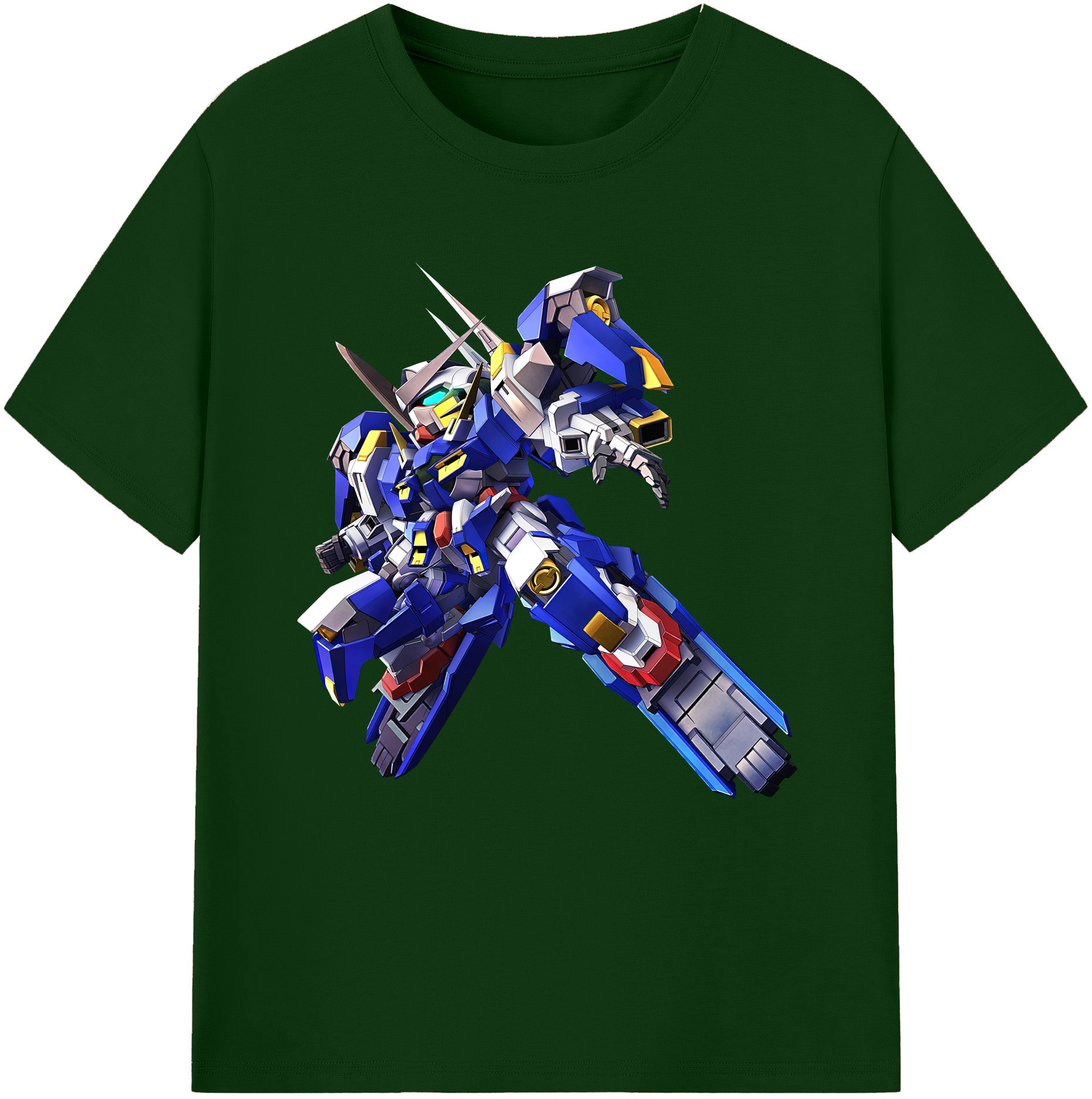 （画像用） 機動戦士ガンダム Mobile Suit Gundam 綿100％半袖Tシャツ（フロントプリント）